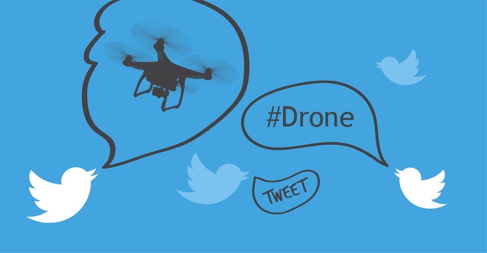 top 10 hashtags twitter drone 960x500