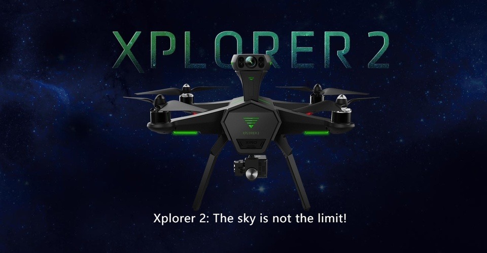 xiro xplorer 2 drone quadcopter ces 2016 las vegas nevada amerika elektronicabeurs alternate