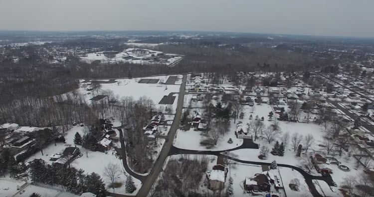 Elyria, Ohio in 4K met DJI Phantom 3 Professional