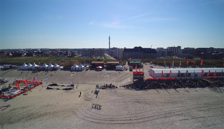 Yuneec Typhoon H bij Kitesurf Masters in Duitsland