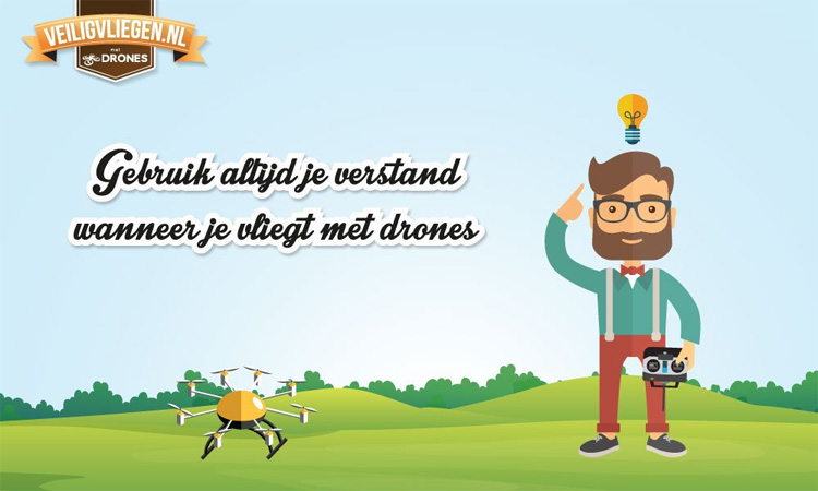 Enzo Knol gaat voor de eerste keer vliegen met een drone