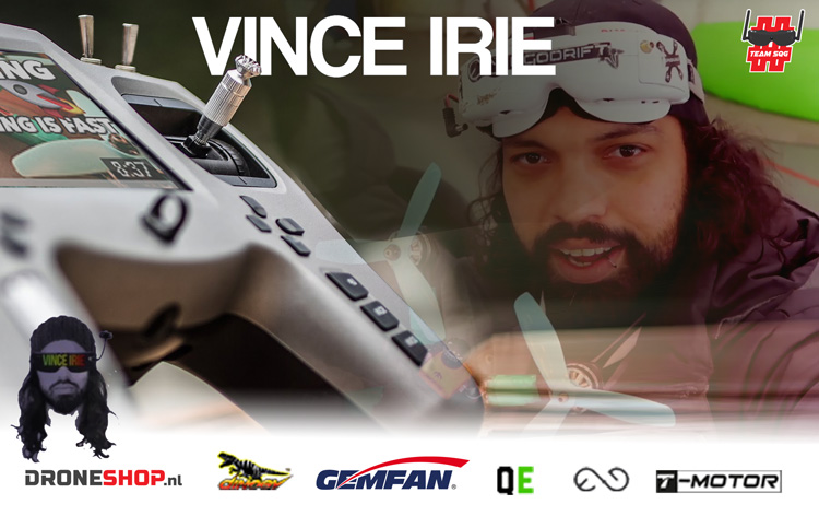 FPV Droneracing Demo met Vince Irie