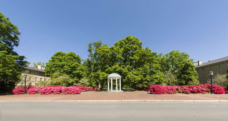 Universiteit van North Carolina gefilmd met DJI Phantom 4