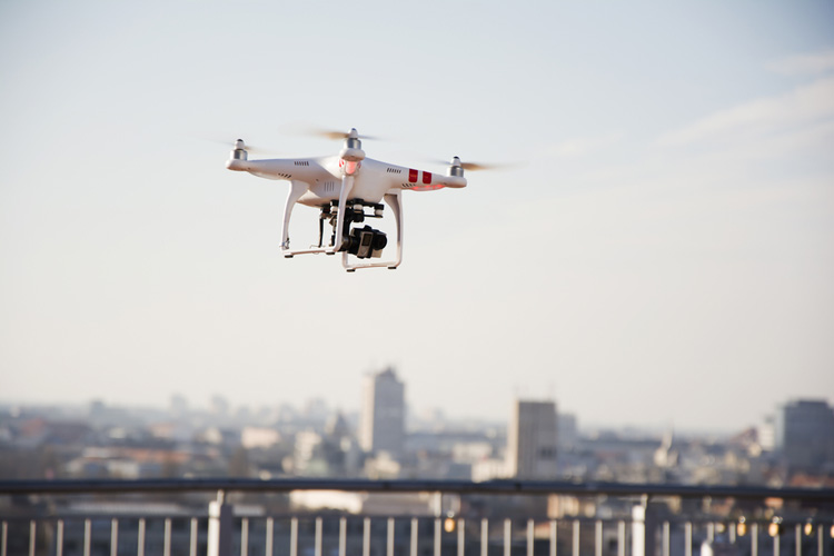 Boete voor overtreding met drone niet omhoog