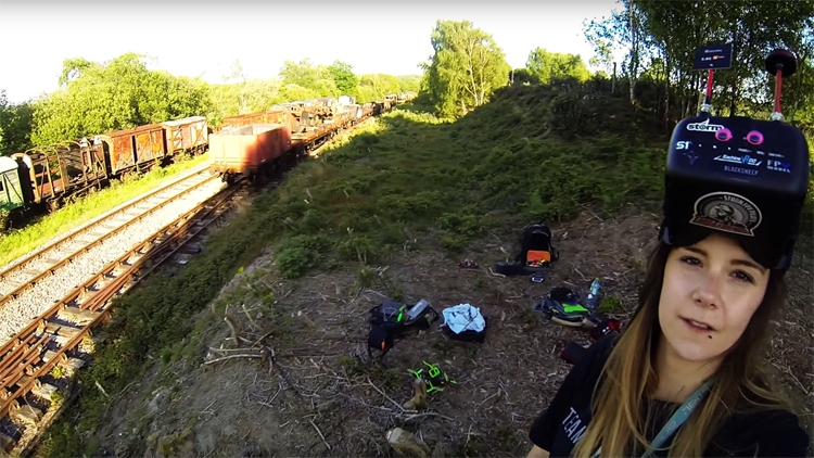 MG FPV - Abandoned Train Track